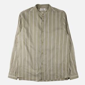 Acne Studios SS18 Pine Mandarin Shirt (sz 50) 326